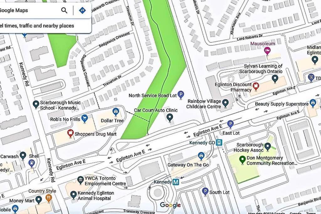 Spacious Mbr Near Kennedy Subway & Go Toronto Eksteriør bilde